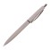 Automatic ballpoint handle, 1.0 mm, BrunovisConti San Remo, blue rod, gray metal case Soft Touch, in case