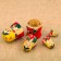 Nesting doll "Zoya", yellow scarf, 5 puppet, 12 cm