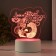Светильник "Люблю тебя любить" LED RGB от сети RISALUX
