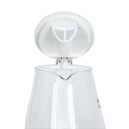 Electric kettle ECON ECO-1739KE, 2200W, glass, 1.7 l, white color-3