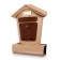Mailbox, plastic, "elite", with a lock, beige