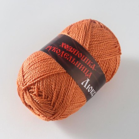 Yarn "Lux" 100% polypropylene 140m/50g set 10 pcs (kaleidoscope of flowers) mix-2