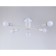 Lamp ceiling in the style of Ambrella Light, Loft, TR80401, 6HE27, white color