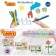 Flomasters 12 colors, Jovi, thickened, washed off, euro suspension, for kids