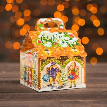 Gift box "Small" charm ", 12 x 12 x 16.8 cm
