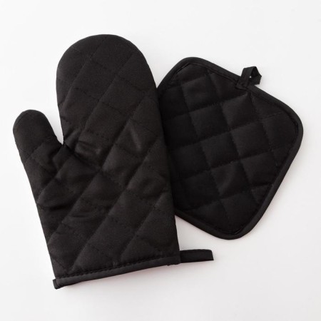 Kitchen set (2 items) MR RIGHT shares, severity 17x17 cm, mitten 26x16 cm, 100% p/e-2