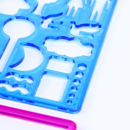 The stencil "Figure", a set of 2 pcs.-1