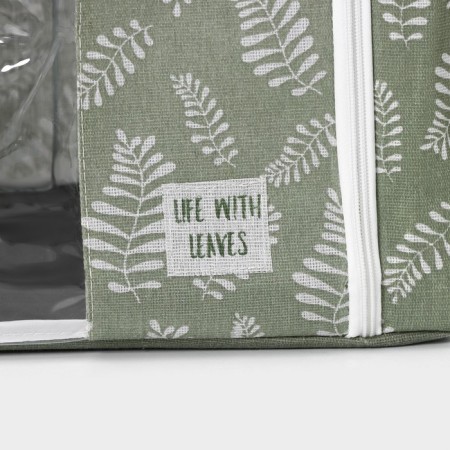 COVFR for storing things LEAVES, 50 × 40 × 33 cm, 66 liters, green color-6