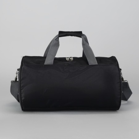 Sports bag with lightning, long belt, dark blue/black color-2