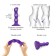 Fallomitator Strap-on-ume Dildo Geisha Ball Violet M, 16.5 cm
