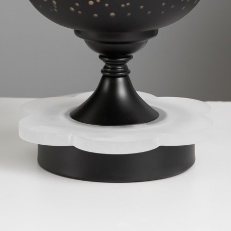 Aroma lace with backlight "Patterns" E14 40W +RGB black 12.5x12.5x23 cm-6