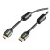 Buro HDMI (M)/HDMI (M) 1m Audio-Video cable. Ferrite. Crusado gilding. Black (BHP-HDMI- 107481