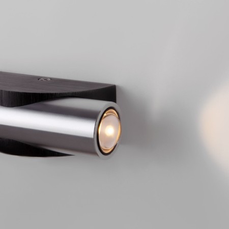 Interior backlight Elektrostandard, Steel LED 3 W, 44x36x127 mm, IP20, Color Steel, Black-3
