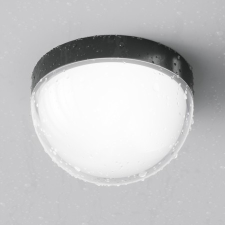 Ceiling light Outdoor O438CL-L12GF3K, LED, 12 W, 180x180x122 mm, 1100 lm, 3000k, 2835, graphite-4