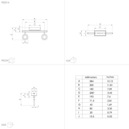 Cardillio LED LED 2x3.2W 1x3.3W-4
