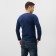 Jumper male, blue color, size 48