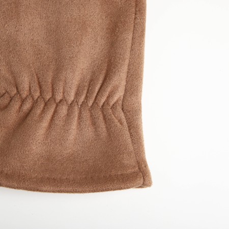 Gloves are female, dimensionless, without insulation, beige color-2