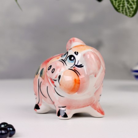 Souvenir "Pig Step", Color, Gzhel-1