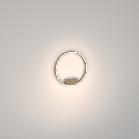 Ceiling Lamp Maytoni Mod058CL-L25BSK, LED, 24W, 40x40x3.5 cm, 1600lm, brass color-3