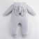 Combineson crumb I am a "bunny", gray, height 86-92 cm