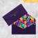 Gift envelope "Happy Birthday", software touch, embossing, 19 × 9.2 cm