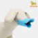 Silicone fixing muzzle, size S (OM 12 cm, Osh 17-30 cm), blue