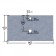 Santa foster marble counterattack 805x35x450 mm, gray color