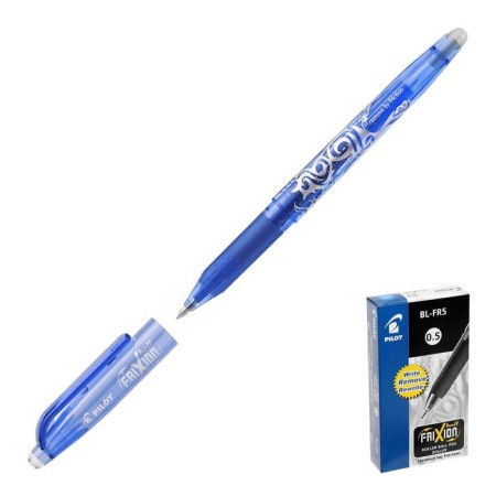 Gel handle Erased Pilot Frixion Ball, node 0.5 mm, blue ink