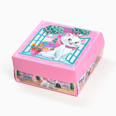 Gift box with 3D, ARISTOKOTICA cats, 15x15x7 cm-4