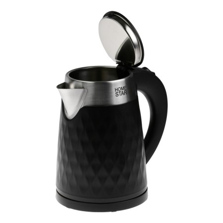 Electric kettle Homestar HS-1021, plastic, Metal flask, 1.7 l, 1500 watts, black-5