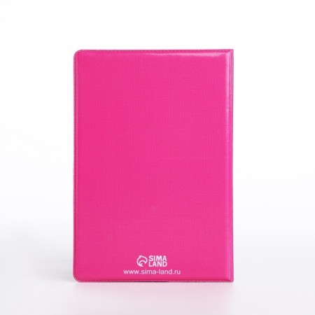 Cover for passport, pink color-2