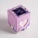 Bonbonniere box, gift packaging, “with love and tenderness”, 6 x 7 x 6 cm