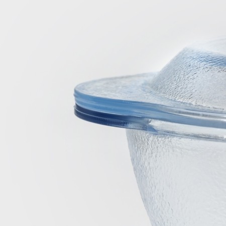 Glass form for baking "pot with a lid", d = 15 cm, h = 10.5 cm-6