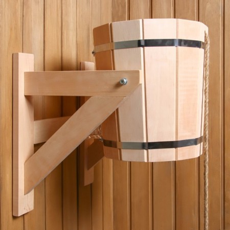 Dousy of alder, 10 l, with a plastic insert, with an overflow-2