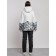 Ski costume female winter, size 48, white color