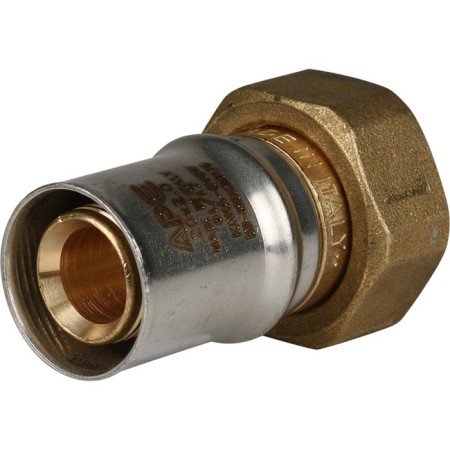 Stout SFP-0016-003420, 3/4 "x 20 mm, with a united nut, brass-2