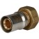 Stout SFP-0016-003420, 3/4 "x 20 mm, with a united nut, brass