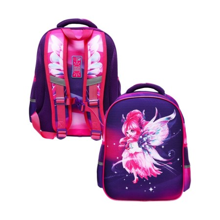 Backpack frame Phoenix 37.5*27.5*14.5 "Fairy" girl Violet 64634