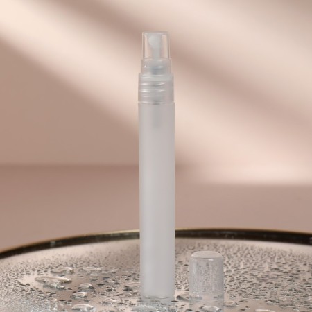 Perfume bottle, with a spray, 10 ml, white color-1