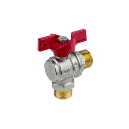 Balloon Aquasfera Euro 1010-01, 1/2 ", PN 40, external/external thread, corner, butterfly-3