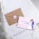 A wedding invitation in the craft envelope "Pink"