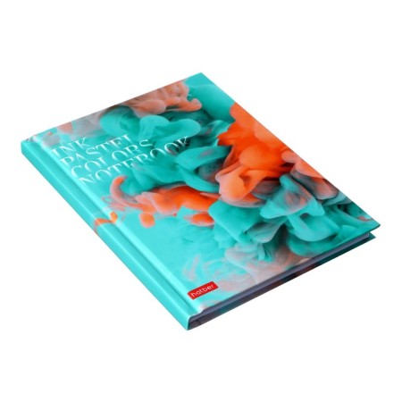 Notebook, A6, 64 sheets, in a cage/ruler, "delicate flair", a solid cover, matte lamination, an offset block 60g/m2-1