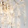 Breeze chandelier, size 41x73x41 cm, 240W 4xe27