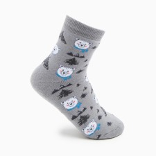 Women's socks, gray color, size 23-25