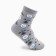 Women's socks, gray color, size 23-25