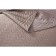 A set with a veil "Savannah", size 230x250 cm, 50x70 cm - 2 pcs, color of coffee
