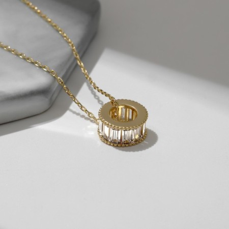 Pendant Xuping ring, color gold, 40 cm-1