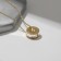 Pendant Xuping ring, color gold, 40 cm