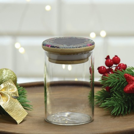 Bank for storage "Winter Stories", 100 ml-2