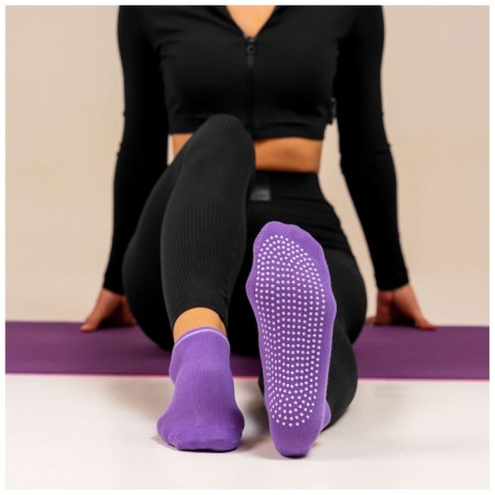 Sangh yoga socks, p. 36-39, purple color-3